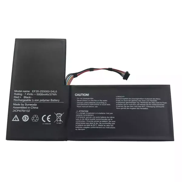 laptop akku/akkumulátor az EF20-2S5000-S4L8 E2213 S2218