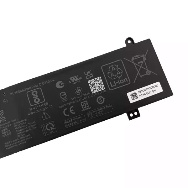 laptop akku/akkumulátor az Asus C41N2202 - Image 4