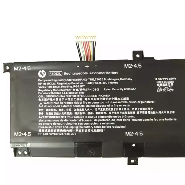 laptop akku/akkumulátor az HP FZ06XL - Image 3