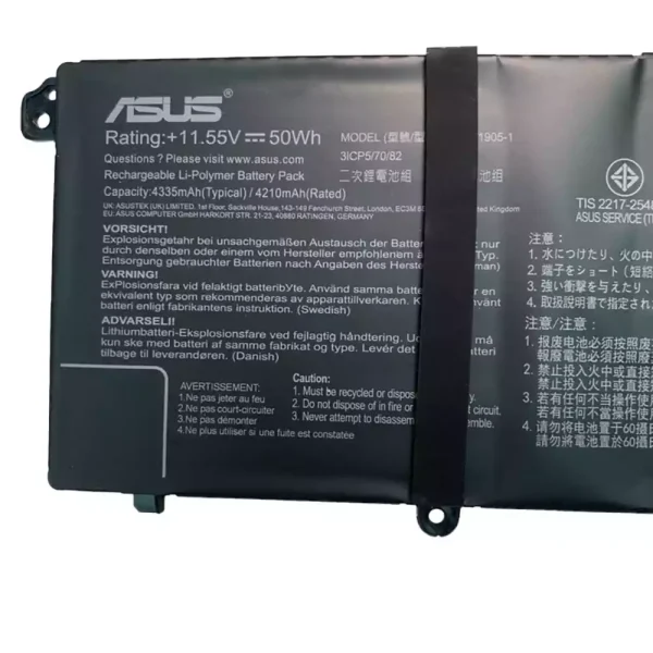laptop akku/akkumulátor az ASUS C31N1905-1 - Image 2