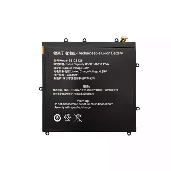 laptop akku/akkumulátor az Teclast T40 35128126