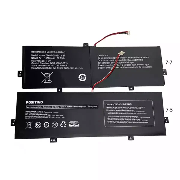 laptop akku/akkumulátor az POSITIVO Z140A-3582133*2P P3582132*2P
