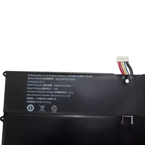 laptop akku/akkumulátor az GY3242125PHV AEC3242125-2S2P - Image 3