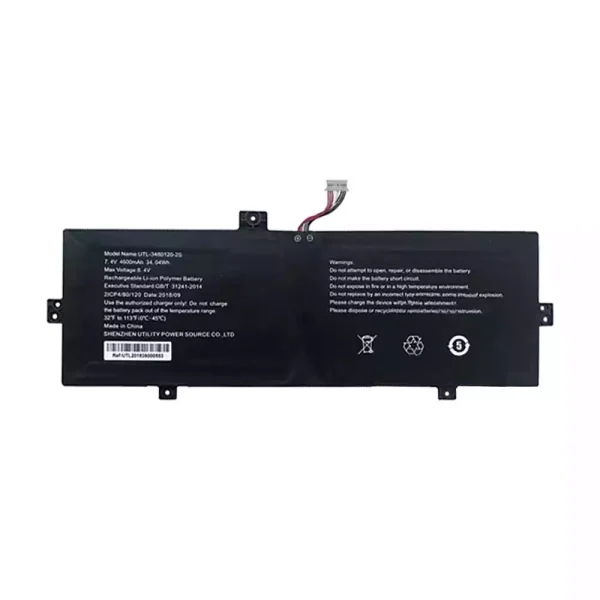 laptop akku/akkumulátor az UTL-3480120-2S