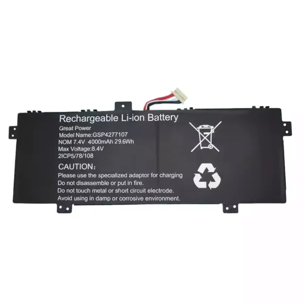 laptop akku/akkumulátor az GSP4277107