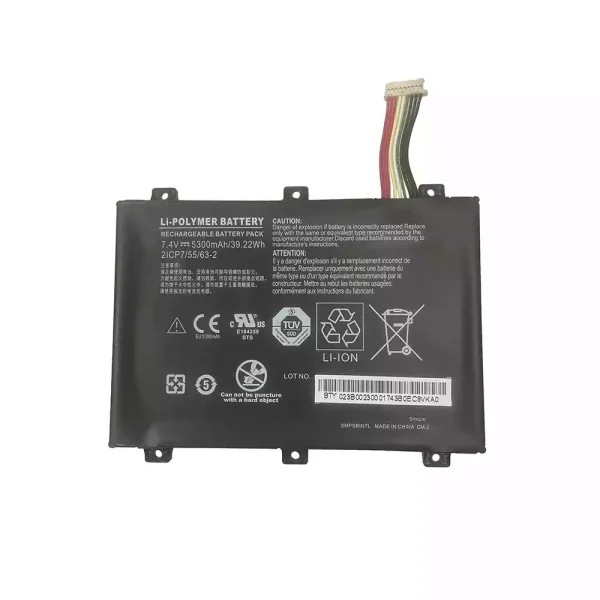 laptop akku/akkumulátor az SMP-BOBCACLL4 xplore ix101b1 ix101b2