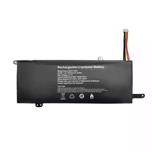 laptop akku/akkumulátor az F152G-ZC-5095-4125 WTL-5883190P-2S 5883190P