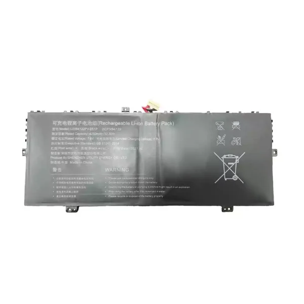 laptop akku/akkumulátor az U2594122PV-2S1P JUMPER EZbook x3 air