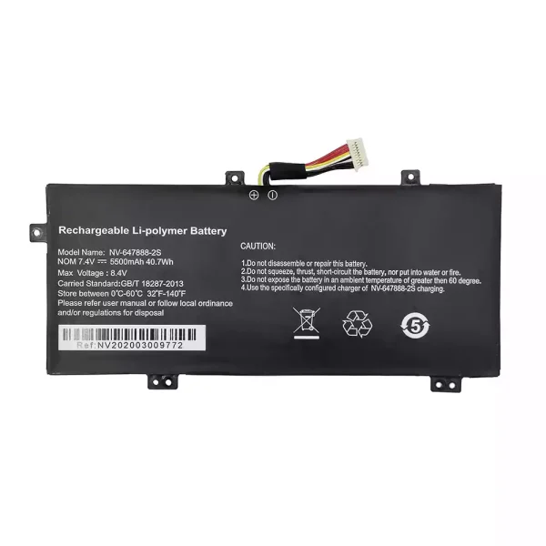 laptop akku/akkumulátor az NV-647888-2S Positivo GF-647888-2S WYC6781193P