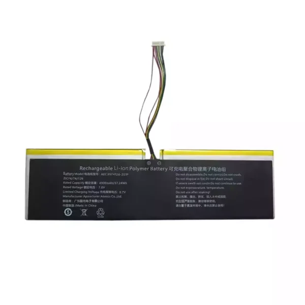 laptop akku/akkumulátor az AEC3574126-2S1P