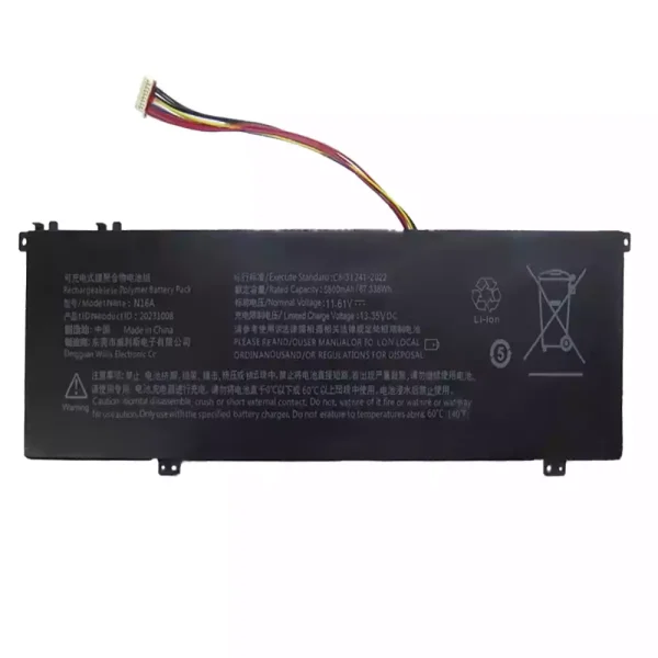 laptop akku/akkumulátor az N16A 20231008