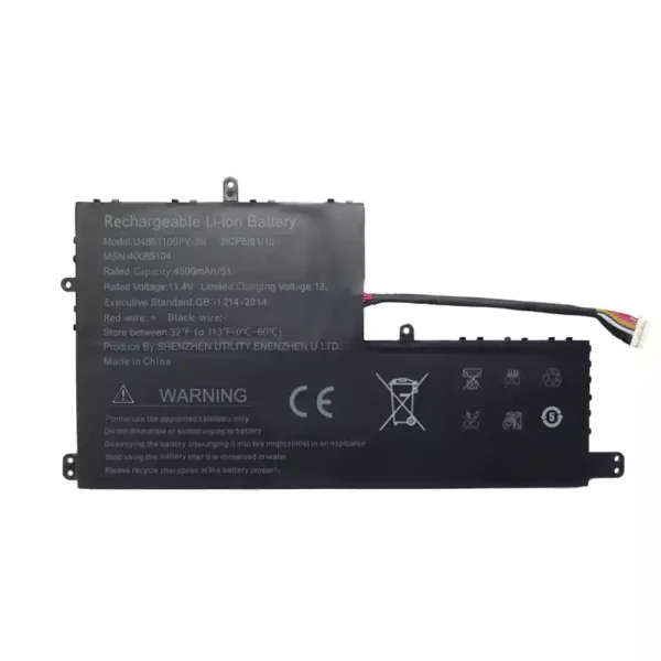 laptop akku/akkumulátor az U4861106PV-3S 40085104