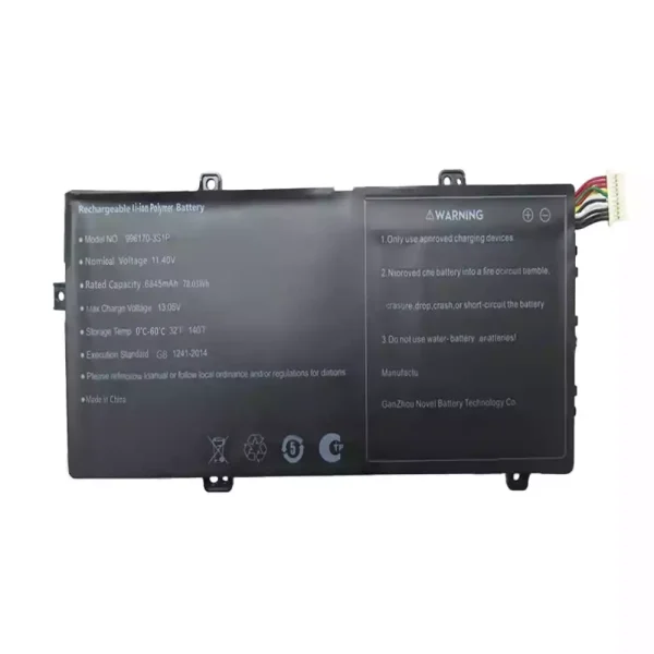 laptop akku/akkumulátor az 996170-3S1P