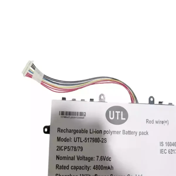 laptop akku/akkumulátor az UTL-517980-2S - Image 3