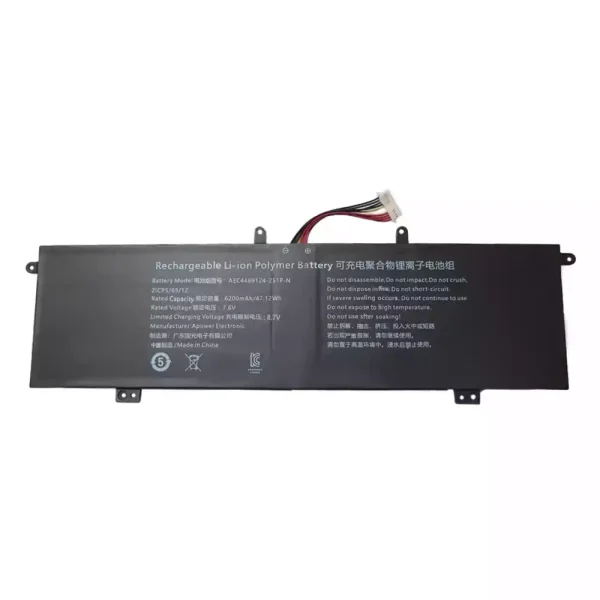 laptop akku/akkumulátor az AEC4469124-2S1P-N