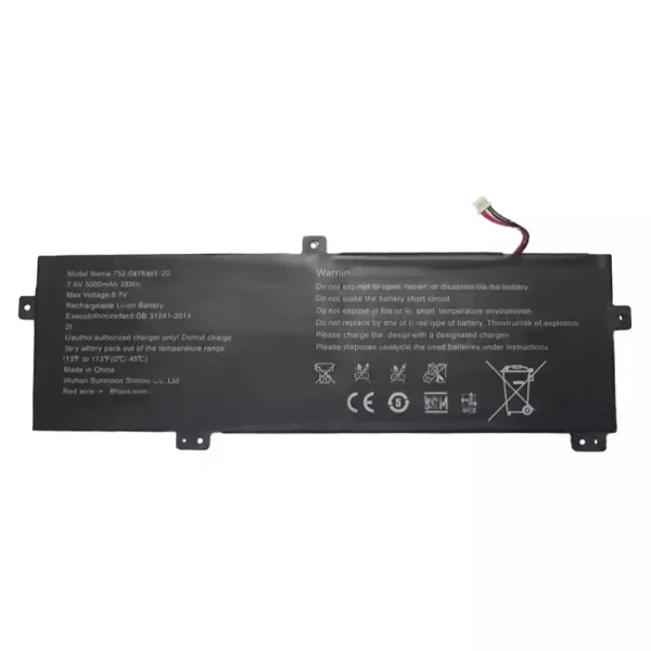 laptop akku/akkumulátor az 752-0478131-2S