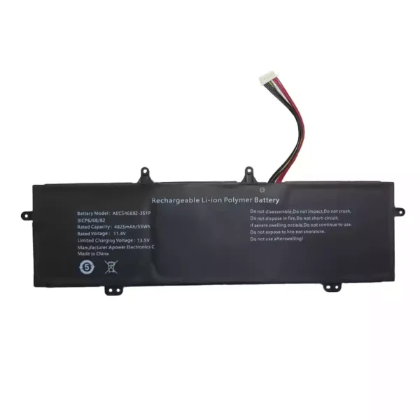 laptop akku/akkumulátor az AEC546882-3S1P