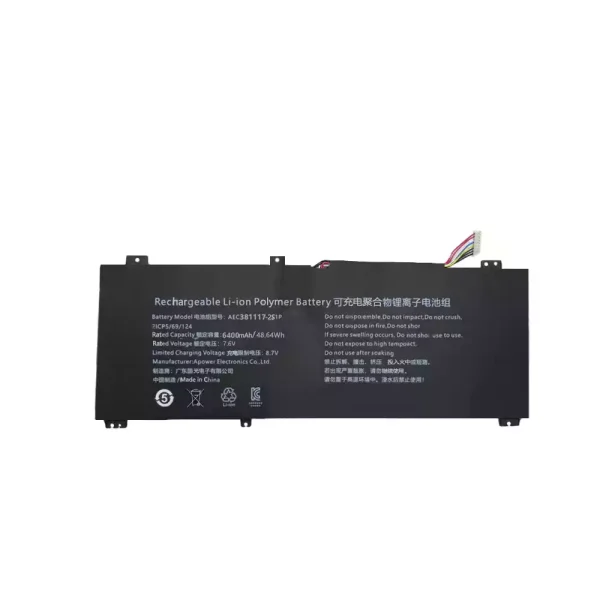 laptop akku/akkumulátor az AEC4381117-2S1P