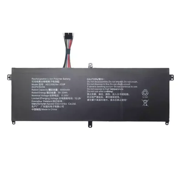 laptop akku/akkumulátor az AEC359294-3S1P