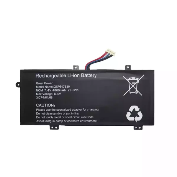 laptop akku/akkumulátor az GSP647689