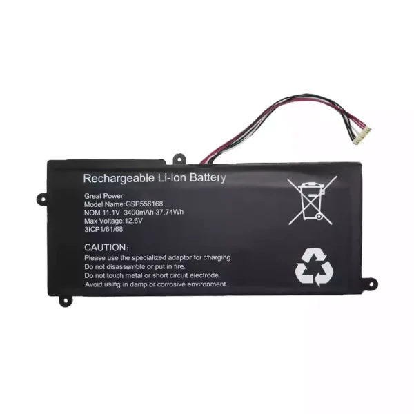laptop akku/akkumulátor az GSP556168
