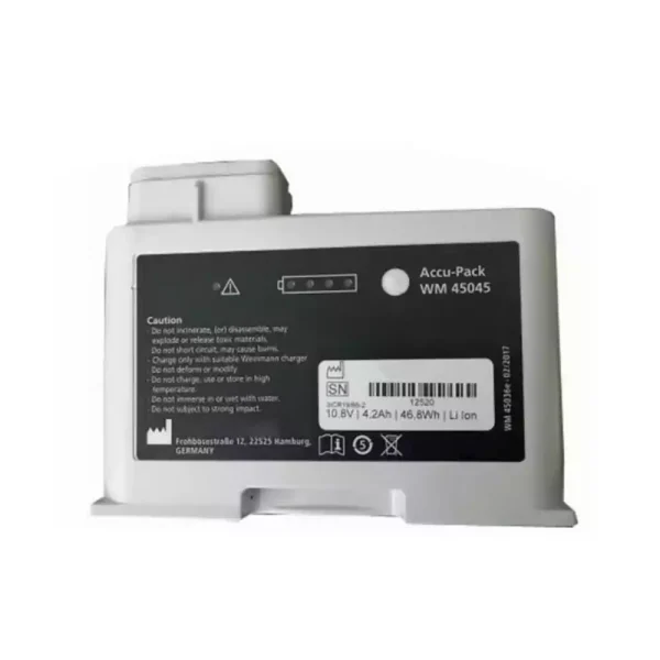 Akku/akkumulátor az Weinmann WM45045 MEDUMAT Standard