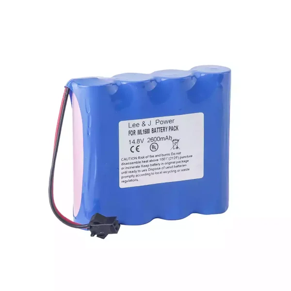 Akku/akkumulátor az Million ML1500 LPO155-14 8V-2.2AH FY-18650LP01555