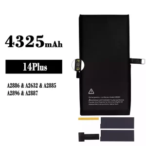 Mobiltelefon akku/akkumulátor A2850H alkalmas iPhone 14 plus