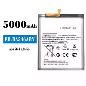 Mobiltelefon akku/akkumulátor EB-BA546ABY alkalmas Samsung A54/A34 5G