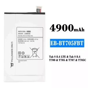 Mobiltelefon akku/akkumulátor EB-BT705FBT alkalmas Samsung Tab S 8.4 LTE/Tab S 8.4