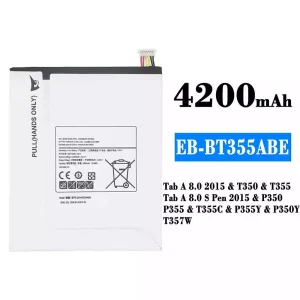 Mobiltelefon akku/akkumulátor EB-BT355ABE alkalmas Samsung Tab A 8.0 2015