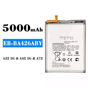 Mobiltelefon akku/akkumulátor EB-BA426ABY alkalmas Samsung A32 5G/A42 5G/A72