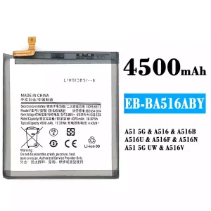 Mobiltelefon akku/akkumulátor EB-BA516ABY alkalmas Samsung A51 5G