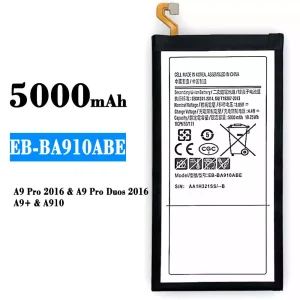 Mobiltelefon akku/akkumulátor EB-BA910ABE alkalmas Samsung A9 Pro 2016/A9 Pro Duos 2016/A9+