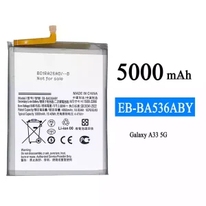 Mobiltelefon akku/akkumulátor EB-BA536ABY alkalmas Samsung Galaxy A33 5G