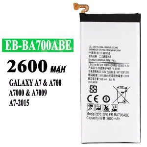 Mobiltelefon akku/akkumulátor EB-BA700ABE alkalmas Samsung A7 2015