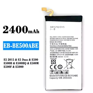 Mobiltelefon akku/akkumulátor EB-BE500ABE alkalmas Samsung E5 2015