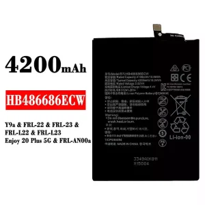 Mobiltelefon akku/akkumulátor HB486686ECW alkalmas HUAWEI Y9a / Enjoy 20 Plus 5G