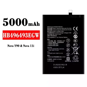 Mobiltelefon akku/akkumulátor HB496493EGW alkalmas HUAWEI Nova Y90/Nova 11i