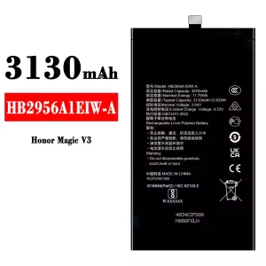 Mobiltelefon akku/akkumulátor HB2956A1EIW-A alkalmas HUAWEI Honor Magie V3