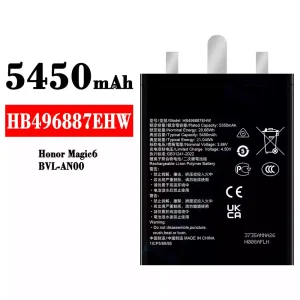 Mobiltelefon akku/akkumulátor HB496887EHW alkalmas HUAWEI Honor Magie 6
