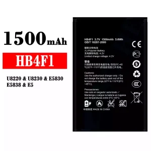 Mobiltelefon akku/akkumulátor HB4F1 alkalmas HUAWEI U8220/U8230/E5830/E5838/E5
