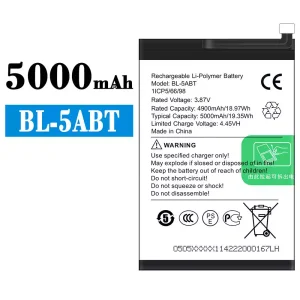 Mobiltelefon akku/akkumulátor BL-5ABT alkalmas Tecno