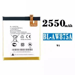 Mobiltelefon akku/akkumulátor BL-AW875A alkalmas Tecno W4