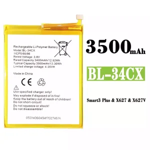 Mobiltelefon akku/akkumulátor BL-34CX alkalmas Infinix Smart 3 Plus