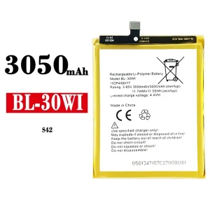 Mobiltelefon akku/akkumulátor BL-30WI alkalmas ITEL S42