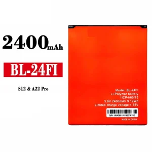 Mobiltelefon akku/akkumulátor BL-24FI alkalmas ITEL S12/A22 Pro
