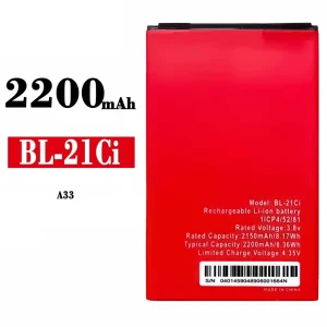 Mobiltelefon akku/akkumulátor BL-21Ci alkalmas ITEL A33