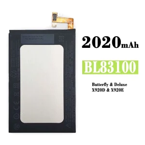 Mobiltelefon akku/akkumulátor BL83100 alkalmas HTC Butterfly