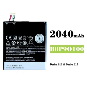 Mobiltelefon akku/akkumulátor B0P9O100 alkalmas HTC Desire 610 / Desire 612